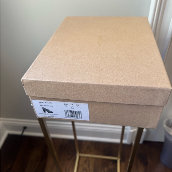 Alohas Busy Mauve platform loafers. Size 38 / 7.5. New in box. - Picture 2 of 6